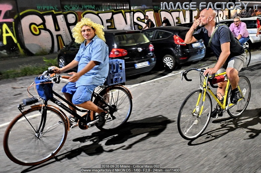 2018-09-20 Milano - Critical Mass 092
